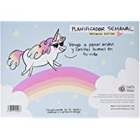 Los mejores  - Pedrita Parker 449 - Planificador semanal con diseno Foficornio- A4- 210 x 297 mm